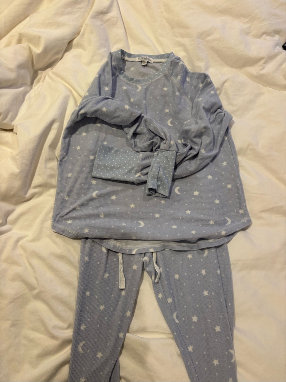 PJ Salvage Blue Star & Moon Women's Pajama Set